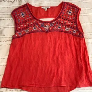 American Eagle Embroidered Blouse